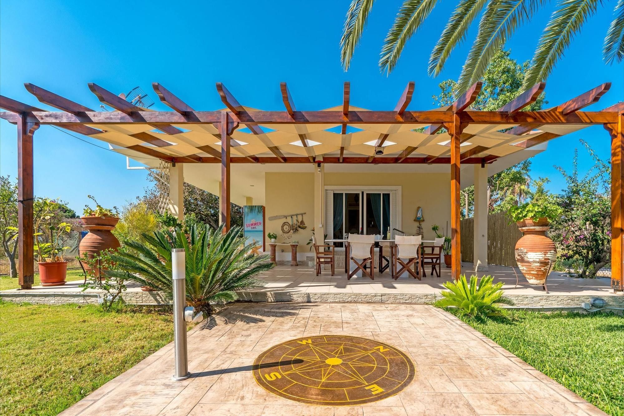 Maria'S Seaside Villa - House With 3 Rooms In Marathon, With Wonderful Εξωτερικό φωτογραφία