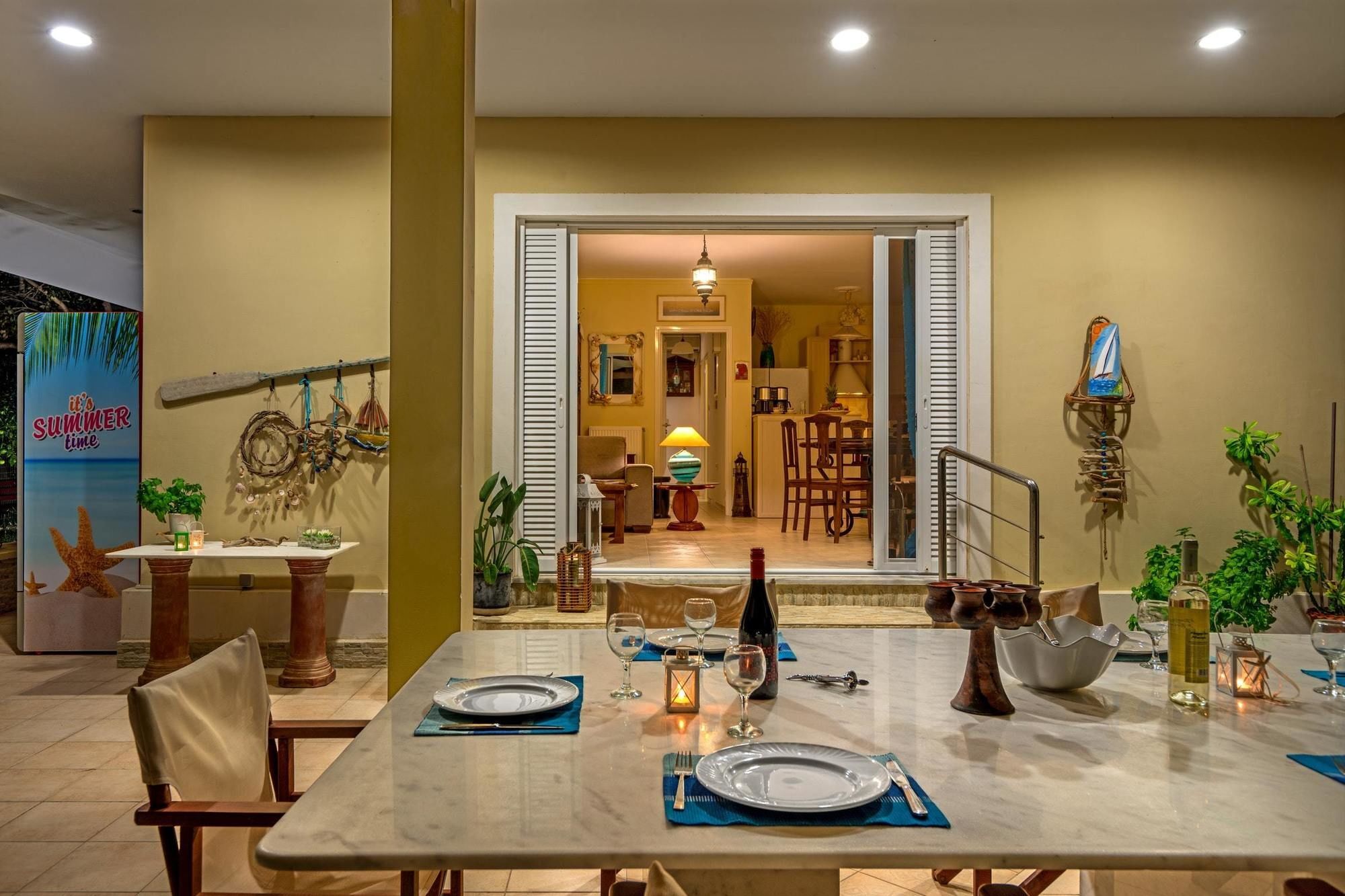 Maria'S Seaside Villa - House With 3 Rooms In Marathon, With Wonderful Εξωτερικό φωτογραφία