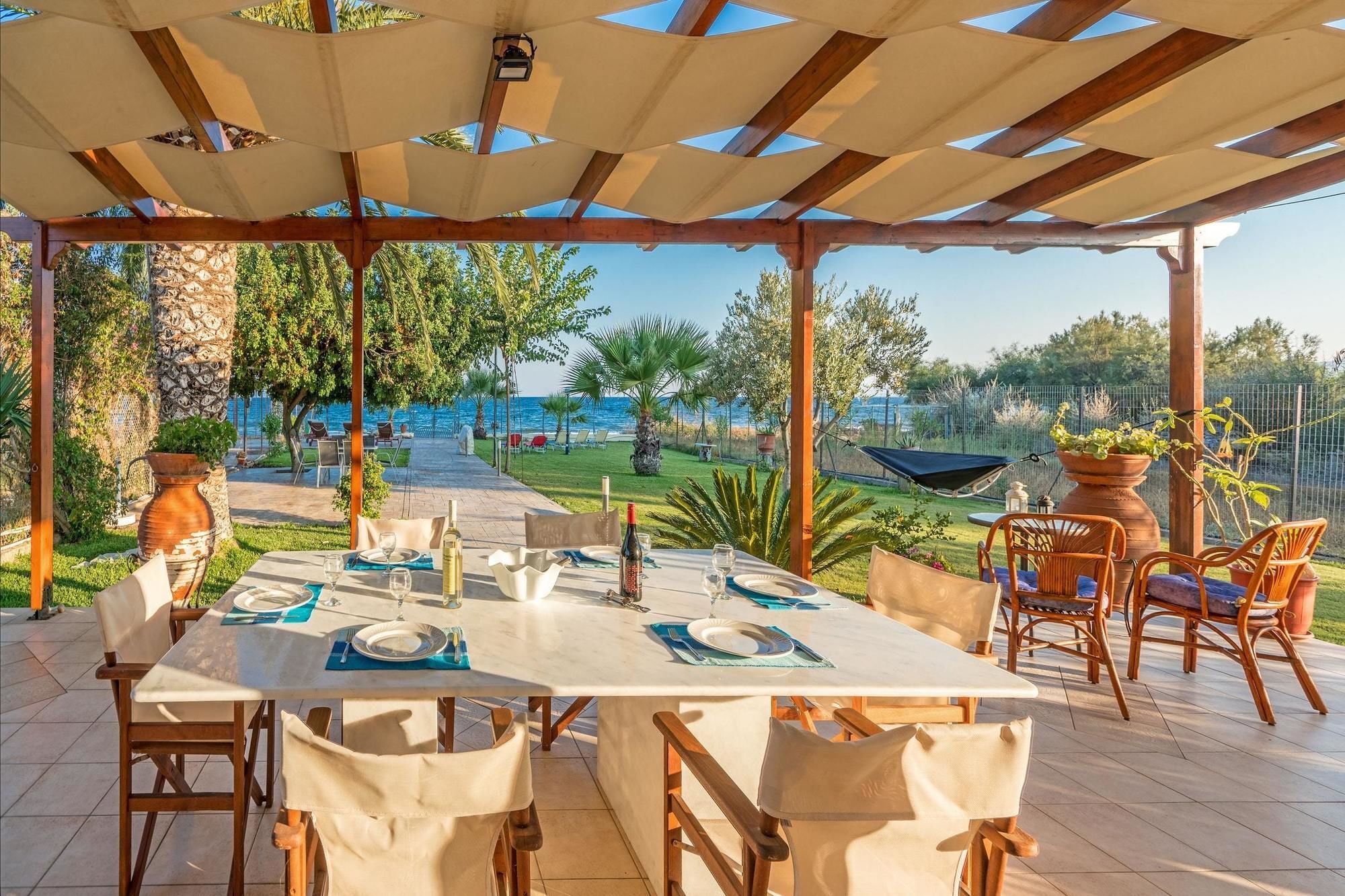 Maria'S Seaside Villa - House With 3 Rooms In Marathon, With Wonderful Εξωτερικό φωτογραφία