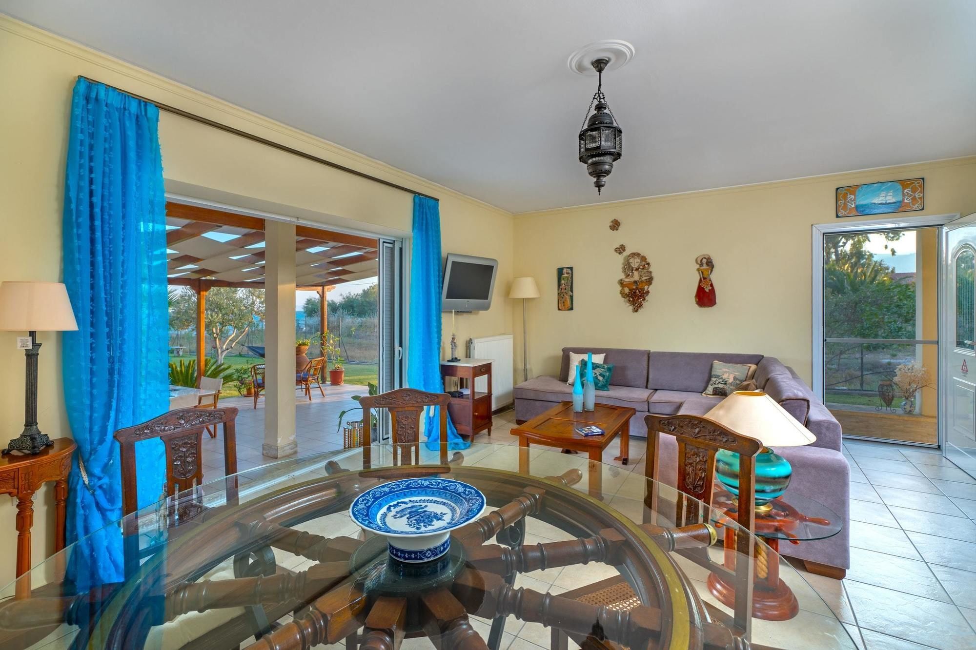 Maria'S Seaside Villa - House With 3 Rooms In Marathon, With Wonderful Εξωτερικό φωτογραφία