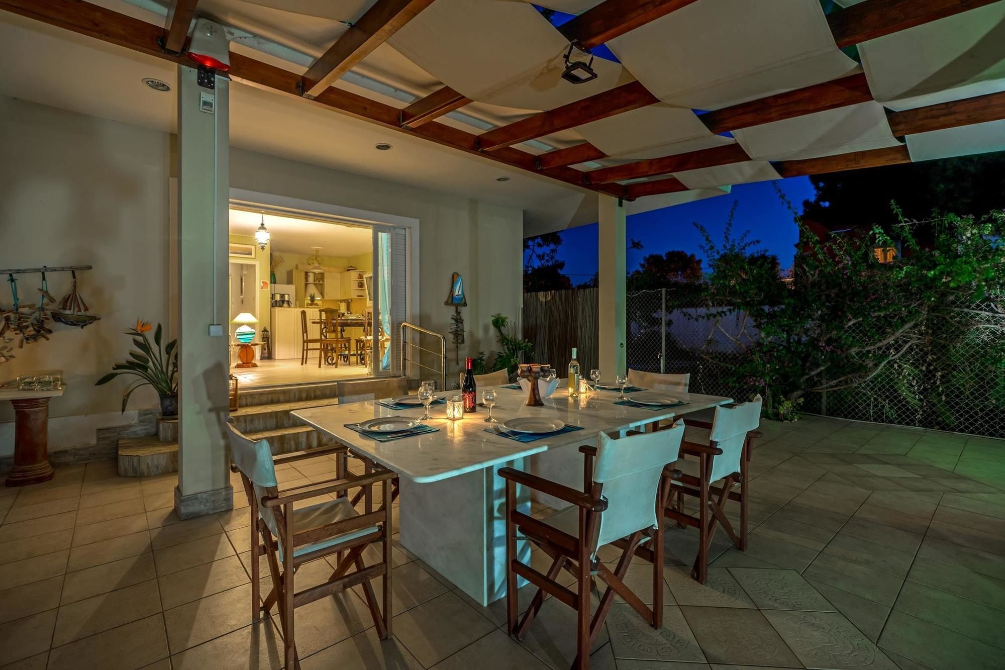 Maria'S Seaside Villa - House With 3 Rooms In Marathon, With Wonderful Εξωτερικό φωτογραφία