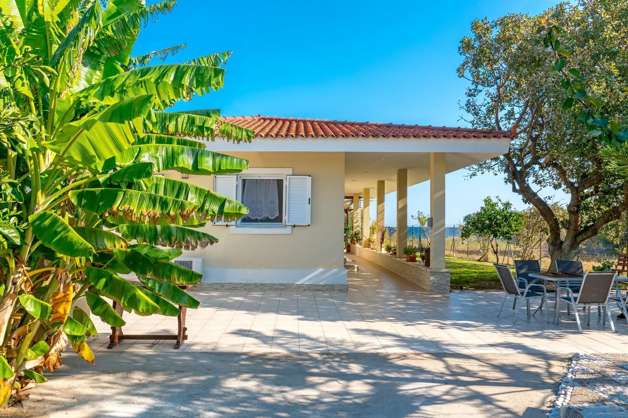 Maria'S Seaside Villa - House With 3 Rooms In Marathon, With Wonderful Εξωτερικό φωτογραφία