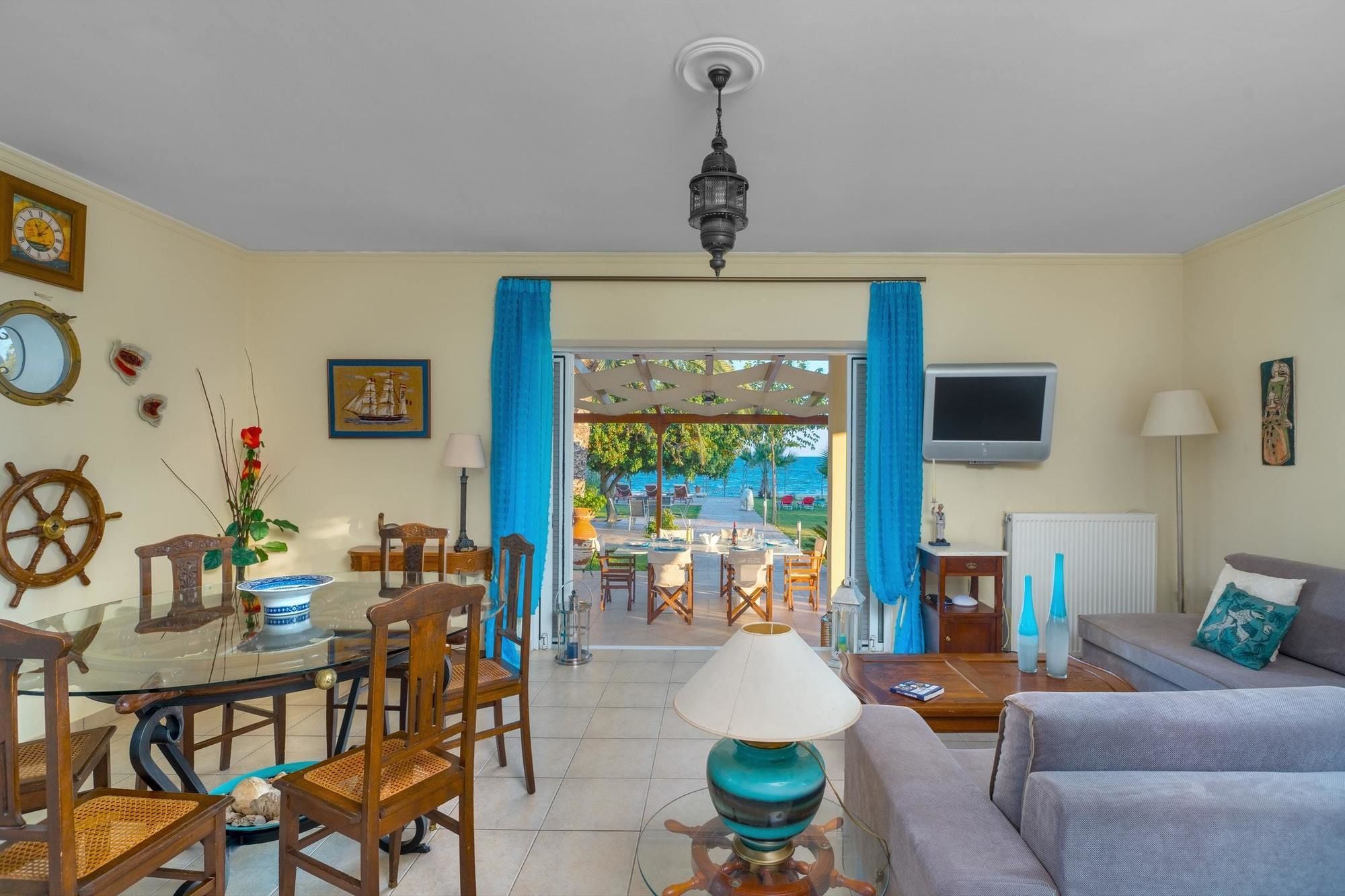 Maria'S Seaside Villa - House With 3 Rooms In Marathon, With Wonderful Εξωτερικό φωτογραφία